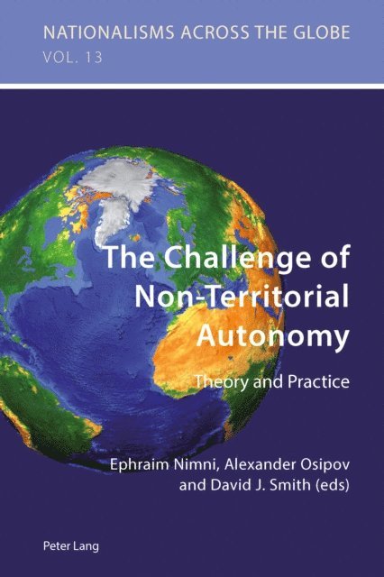 Smith David Smith, Osipov Alexander Osipov, Nimni Ephraim Nimni - Challenge of Non-Territorial Autonomy, E-bok