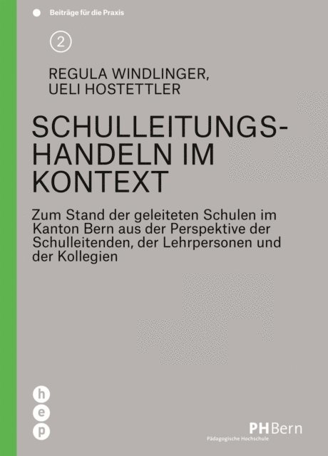 Regula Windlinger, Ueli Hostettler - Schulleitungshandeln im Kontext, E-bok
