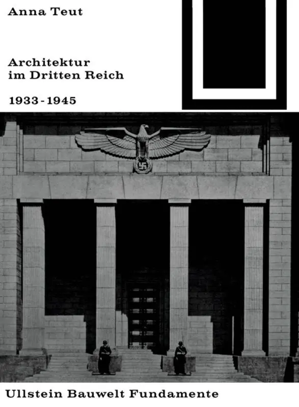 Anna Teut - Architektur im Dritten Reich 1933 - 1945, Häftad. Tillgänglighet: Tillfälligt slut