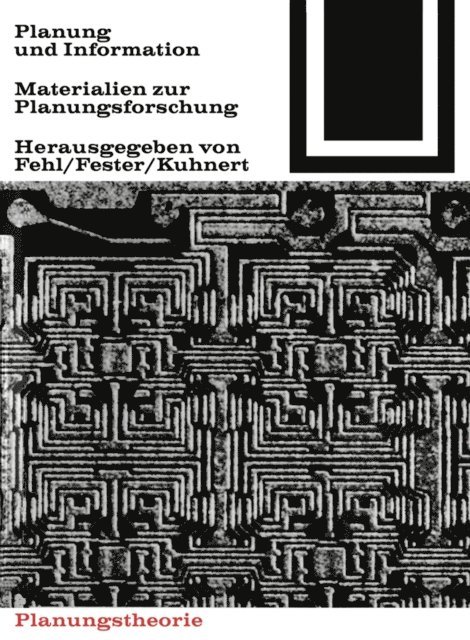 Nikolaus Kunert, Mark Fester, Gerhard Fehl - Planung und Information, E-bok. Tillgänglighet: Lägg i varukorg