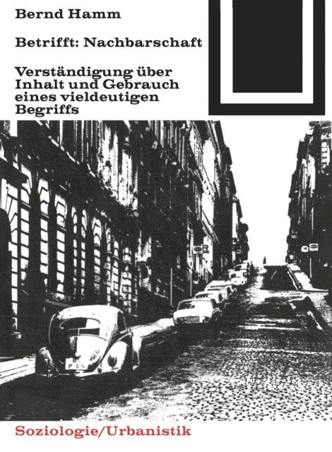 Bernd Hamm - Betrifft: Nachbarschaft, E-bok