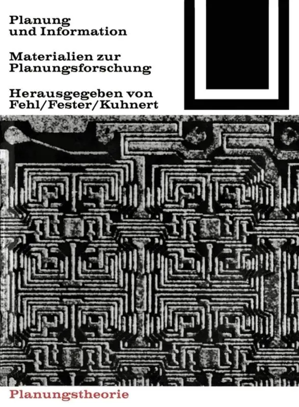 Gerhard Fehl, Mark Fester, Nikolaus Kunert - Planung Und Information, Häftad. Tillgänglighet: Tillfälligt slut