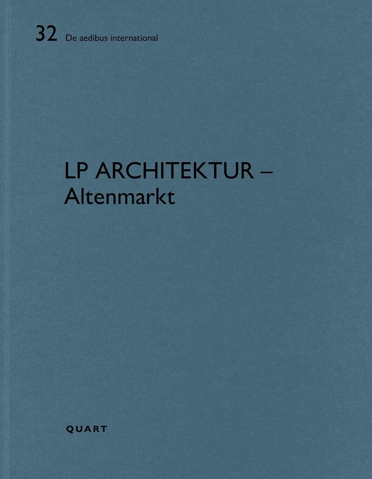 Heinz Wirz - LP architektur – Altenmarkt, Häftad