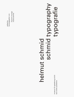 Helmut Schmid Typography av Kiyonori Muroga, Nicole Schmid