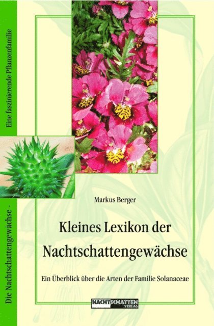 Markus Berger - Kleines Lexikon der Nachtschattengewächse, E-bok