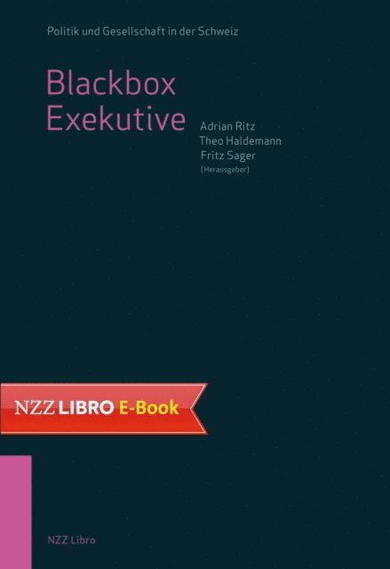 Fritz Sager, Theo Haldemann, Adrian Ritz - Blackbox Exekutive, E-bok