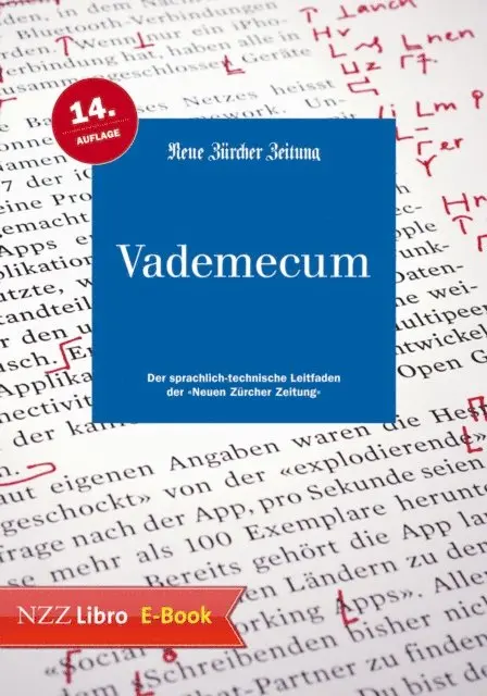 Neue Zurcher Zeitung - Vademecum, E-bok. Tillgänglighet: Lägg i varukorg
