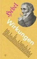Basler Hebelstiftung - Hebel Wirkungen, Inbunden. Tillgänglighet: Lägg i varukorg