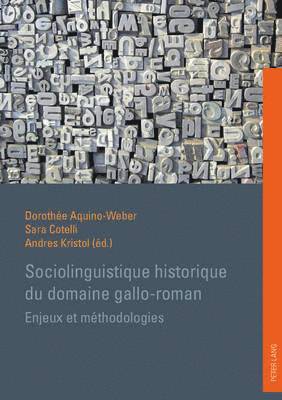 Dorothée Aquino-Weber, Sara Aquino-Weber Dorothée, Andres Kristol - Sociolinguistique historique du domaine gallo-roman, Häftad. Tillgänglighet: Lägg i varukorg