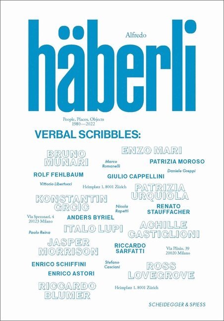 Alfredo Häberli – Verbal Doodling