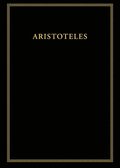 Aristoteles, BAND 1/I, Kategorien