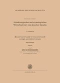 Dialektologisches Und Etymologisches Woeterbuch Der Ostjakischen Sprache: 15 Lieferung Anhang, Teil II