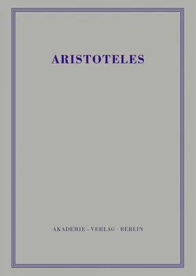 Aristoteles - Politik - Buch IV-VI, Inbunden. Tillgänglighet: Lägg i varukorg