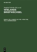 Briefe Juli 1785 - Mrz 1788, Teil 2: Anmerkungen