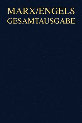 Manfred Neuhaus, Claudia Reichel - Karl Marx / Friedrich Engels: Exzerpte Und Notizen, September 1853 Bis Januar 1855, Inbunden. Tillgänglighet: Tillfälligt slut