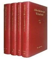 Elisabeth Karg-Gasterstädt, Theodor Frings - Althochdeutsches Wörterbuch. Band I Bis IV: Reprint, Inbunden. Tillgänglighet: Tillfälligt slut