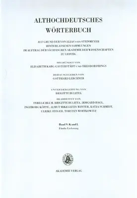 Gotthard Lerchner - Band V: K-L, 5. Lieferung (Kor.. Bis Krazzôn), Häftad. Tillgänglighet: Tillfälligt slut