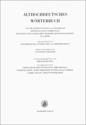Gotthard Lerchner - Band V: K-L, 8. Lieferung (Kurzlîh Bis Lant), Häftad. Tillgänglighet: Tillfälligt slut