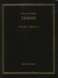 Gottfried Wilhelm Leibniz. Smtliche Schriften und Briefe, BAND 1, Gottfried Wilhelm Leibniz. Smtliche Schriften und Briefe (1668-1676)