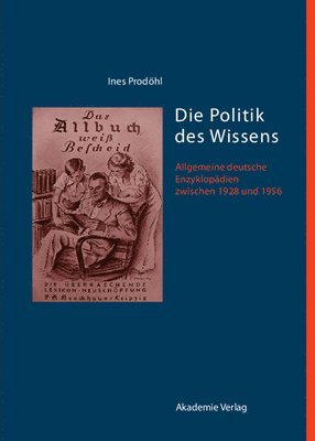 Ines Prodöhl - Politik des Wissens, Inbunden