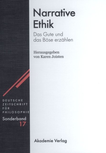 Karen Joisten - Narrative Ethik, E-bok