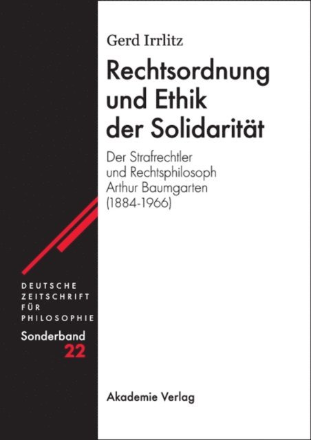 Gerd Irrlitz - Rechtsordnung und Ethik der Solidarität, E-bok