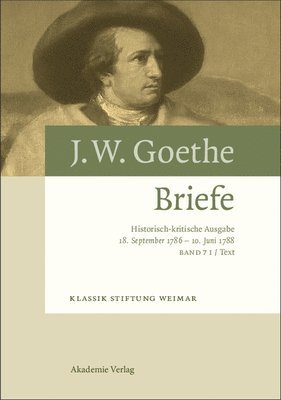 Volker Giel - 18. September 1786 - 10. Juni 1788, Inbunden. Tillgänglighet: Tillfälligt slut