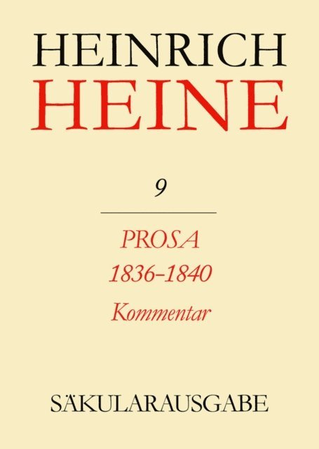 Christa Stocker, Fritz Mende - Prosa 1836-1840. Kommentar, E-bok