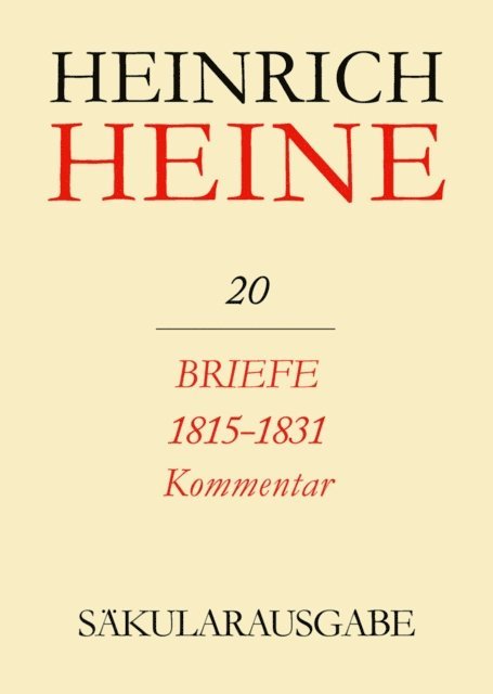 Fritz Mende, Fritz H. Eisner - Briefe 1815-1831. Kommentar, E-bok