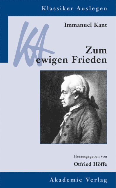 Otfried Hoffe - Immanuel Kant: Zum ewigen Frieden, E-bok