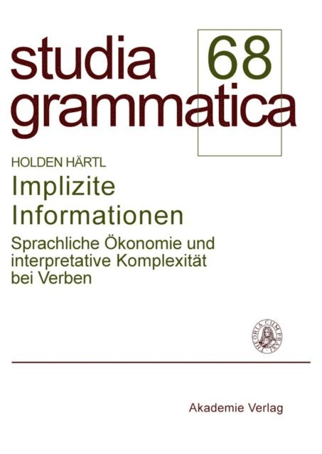 Holden Hartl - Implizite Informationen, E-bok