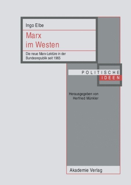 Ingo Elbe - Marx im Westen, E-bok