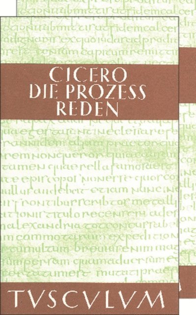 Cicero, Manfred Fuhrmann - Die Prozessreden, E-bok
