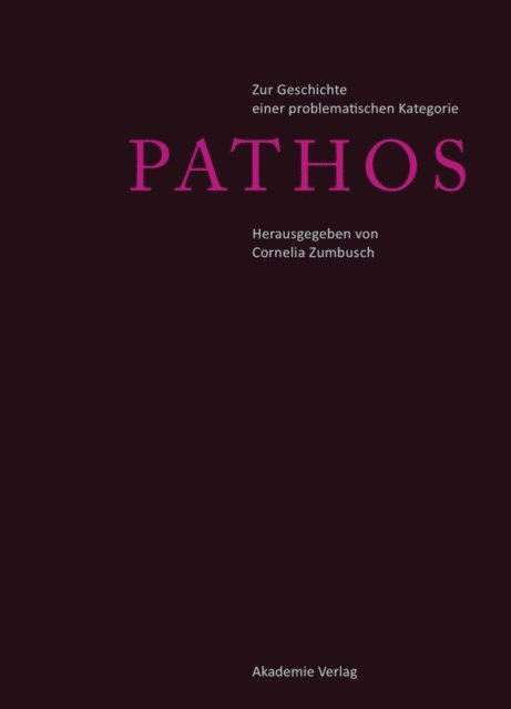 Cornelia Zumbusch - Pathos, E-bok