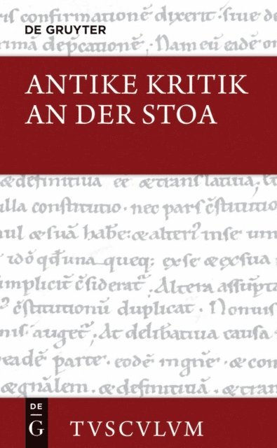 Rainer Nickel - Antike Kritik an der Stoa, E-bok