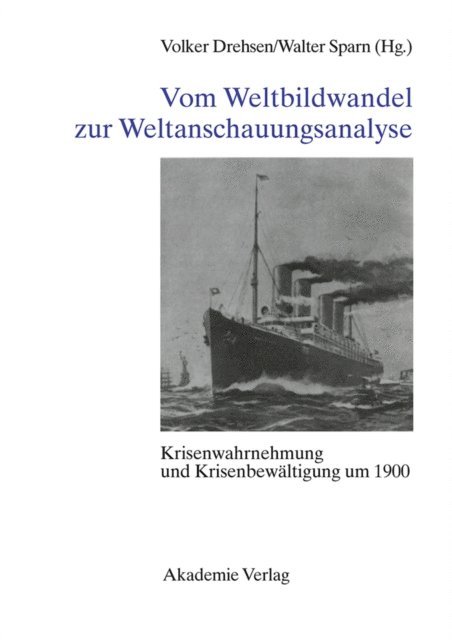 Walter Sparn, Volker Drehsen - Vom Weltbildwandel zur Weltanschauungsanalyse, E-bok
