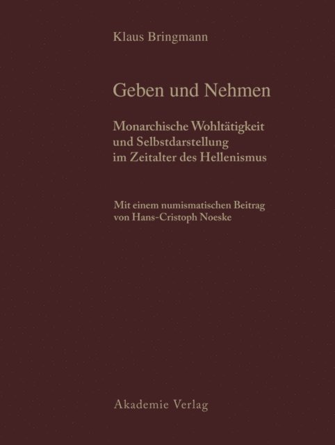 Barbara Schmidt-Dounas, Klaus Bringmann - Historische und archäologische Auswertung, E-bok