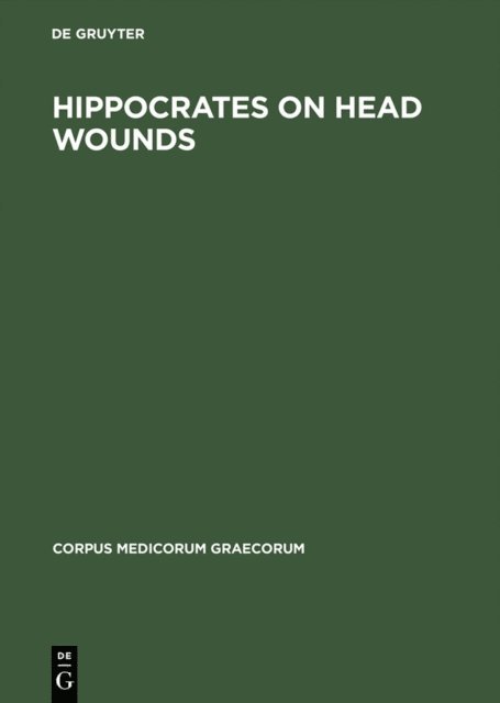 Maury Hanson - Hippocrates On head wounds, E-bok