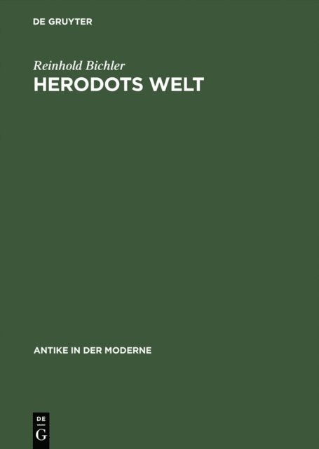 Reinhold Bichler - Herodots Welt, E-bok