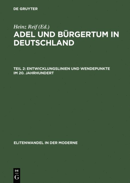 Heinz Reif - Entwicklungslinien und Wendepunkte im 20. Jahrhundert, E-bok