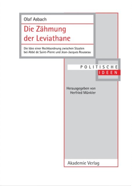 Olaf Asbach - Die Zähmung der Leviathane, E-bok