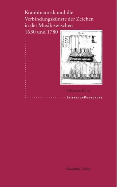 Sebastian Klotz - Kombinatorik und die Verbindungskünste der Zeichen in der Musik zwischen 1630 und 1780, E-bok