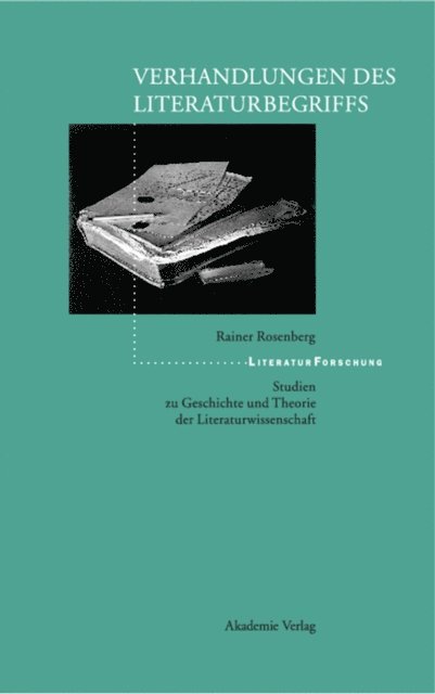 Rainer Rosenberg - Verhandlungen des Literaturbegriffs, E-bok