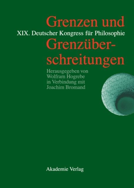 Wolfram Hogrebe - Grenzen und Grenzüberschreitungen, E-bok