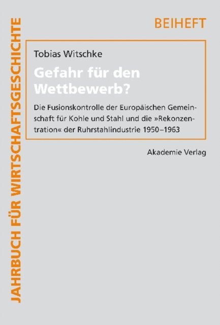 Tobias Witschke - Gefahr für den Wettbewerb?, E-bok