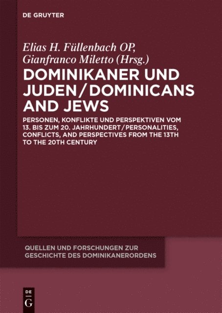 Gianfranco Miletto, Elias H. Fullenbach OP - Dominikaner und Juden / Dominicans and Jews, E-bok
