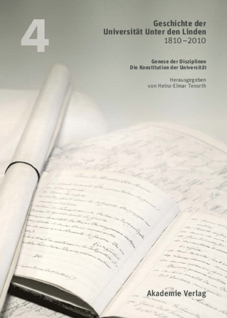Heinz-Elmar Tenorth - Geschichte der Universität Unter den Linden 1810-2010, E-bok