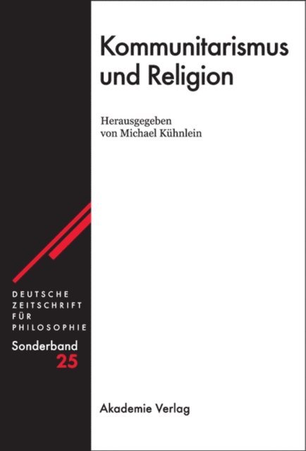 Michael Kuhnlein - Kommunitarismus und Religion, E-bok
