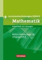 Ilona Gabriel, Udo Wennekers - Lernstandserhebungen VERA - Mathematik. 8. Schuljahr. Mittlere Anforderungen (B). Arbeitsheft mit Lösungen, Övrigt
