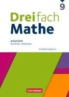 Dreifach Mathe 9. Schuljahr. Erweiterungskurs - Nordrhein-Westfalen - Arbeitsheft mit Lösungen, Häftad
